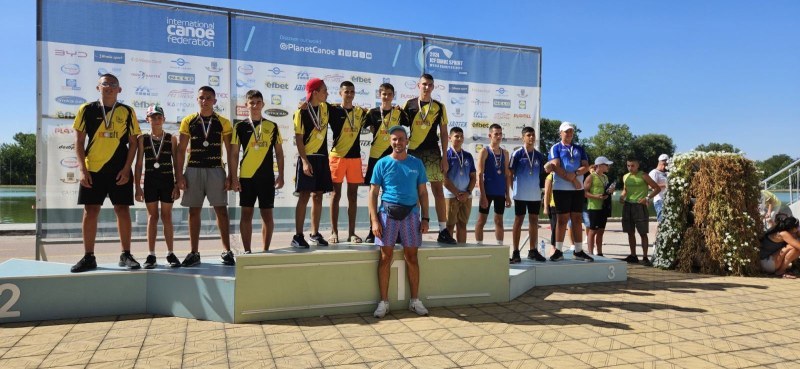 Пловдивският клуб “Тракия“ с рекорден брой златни медали от републиканското по кану-каяк