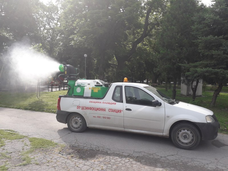 Продължава пръскането срещу комари в Пловдив