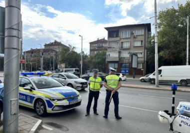 Акция на полицията в Пловдив: Провериха над 1400 превозни средства, глобиха и пешеходци