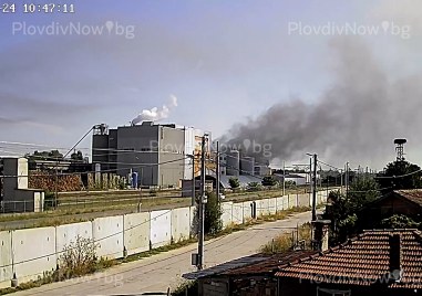 Пожар пламна в Стамболийски