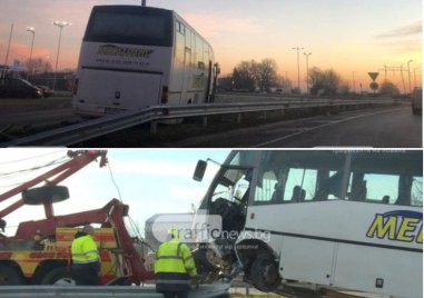 Пияният шофьор, врязал автобус в мантинела на Околовръстното на Пловдив, окончателно бе осъден