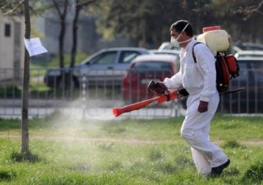 Пръскат извънредно срещу комари в Пловдив