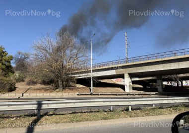 Нов пожар пламна в Пловдив