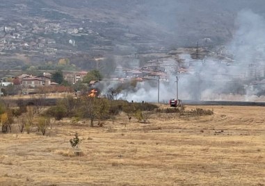 Пожар пламна в Асеновград