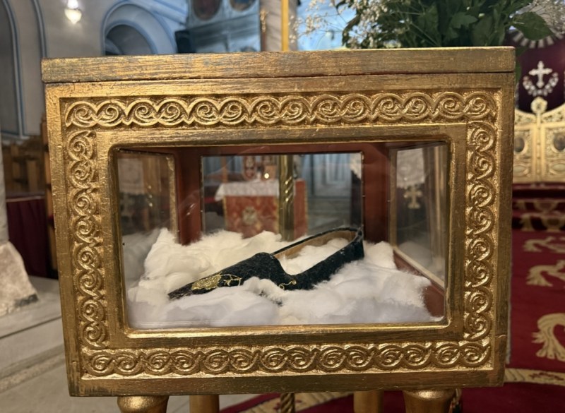 Църквата в Сопот пази ценна реликва - пантофка на малко познат светия