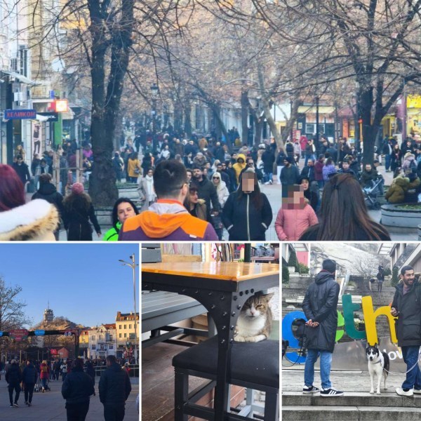 Главната на Пловдив гъмжи: Стотици избраха следобедните часове за разходка