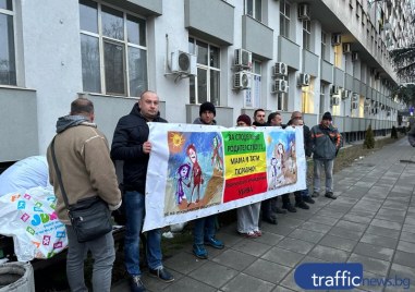 Десетки родители на протест срещу социалните в Пловдив: Извършват се скандални нарушения, а контрол- няма