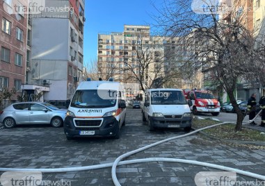 Мъж, пострадал при пожара в „Тракия”, е с множество изгаряния и в тежко състояние