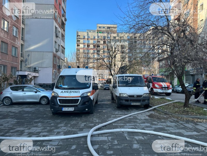 Мъж, пострадал при пожара в „Тракия”, е с множество изгаряния и в тежко състояние