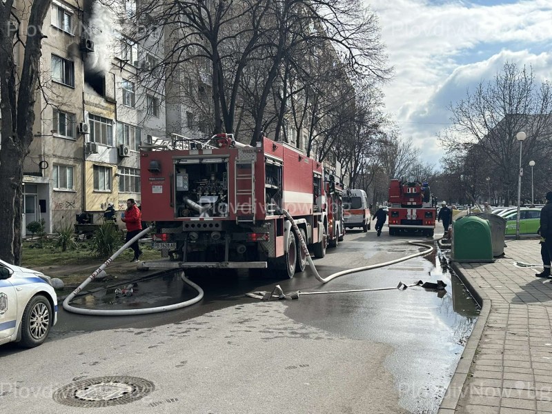 Задържаха собственика на апартамента в Смирненски, в който пламна пожар