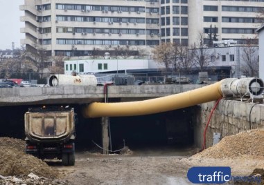 Спряно е прокопаването под Централна гара в Пловдив, други дейности по проекта са по-приоритетни