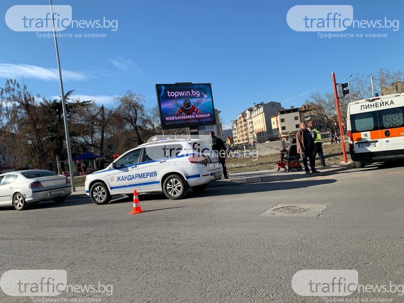 Човек в инвалидна количка пострада пред Централна гара