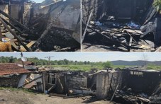 Гърмежи и пламъци навръх Гергьовден - огън изпепели три постройки в Столипиново