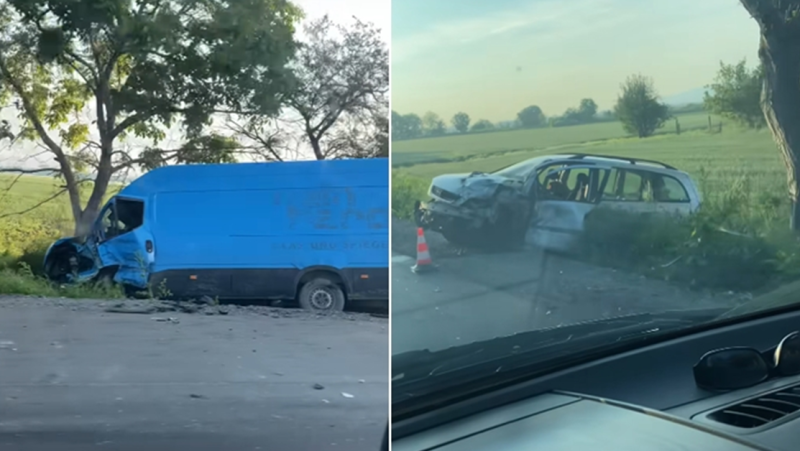 Тежка катастрофа край село Кадиево