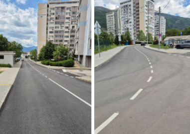 Приключи дългоочакваният ремонт на улица „Меден дол“ в Карлово