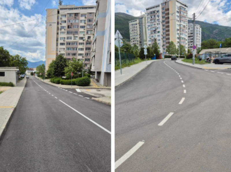 Приключи дългоочакваният ремонт на улица „Меден дол“ в Карлово