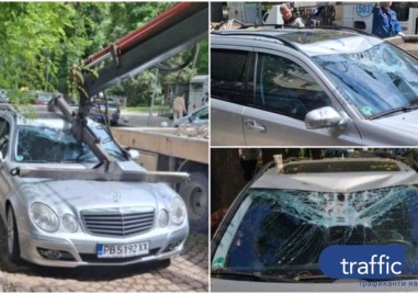 Опит за репатриране в Пловдив завърши с потрошен автомобил