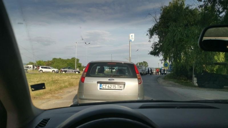 Катастрофа блокира един от изходите на Пловдив