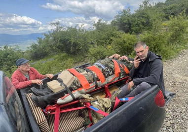 Мъж пострада тежко в планината над Сопот