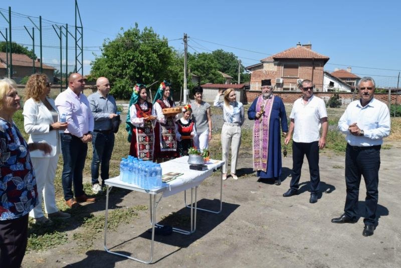 Изграждат спортна зона за деца в Бенковски с подкрепата на МИГ - Марица