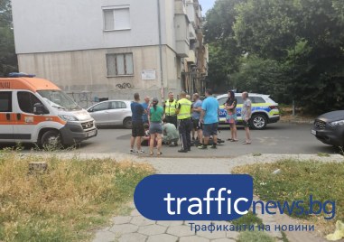 Шофьор блъсна тротинеткаджии в Кършияка, огледа се за пострадали и избяга
