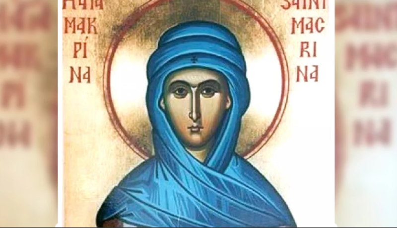Света преподобна Макрина почита Църквата днес