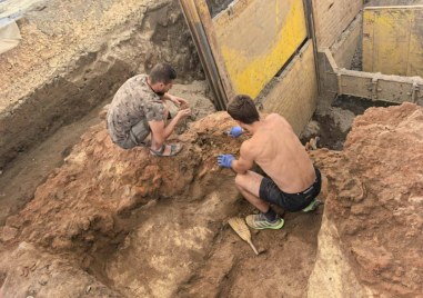 Древна рогозка на 65 века откриха археолозите на Плоската могила в Пловдив