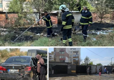 Втори пожар в Столипиново унищожи няколко гаража