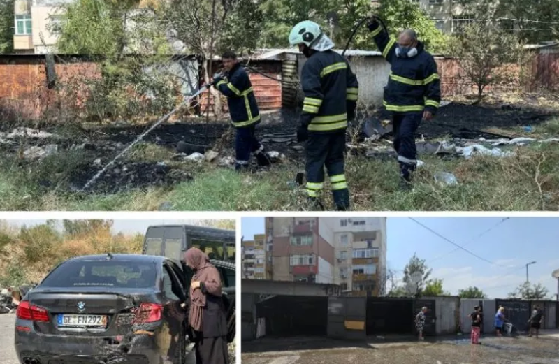 Втори пожар в Столипиново унищожи няколко гаража