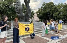Протестиращи поискаха свобода за военнопленниците на Украйна: Като общество не трябва да сме безучастни