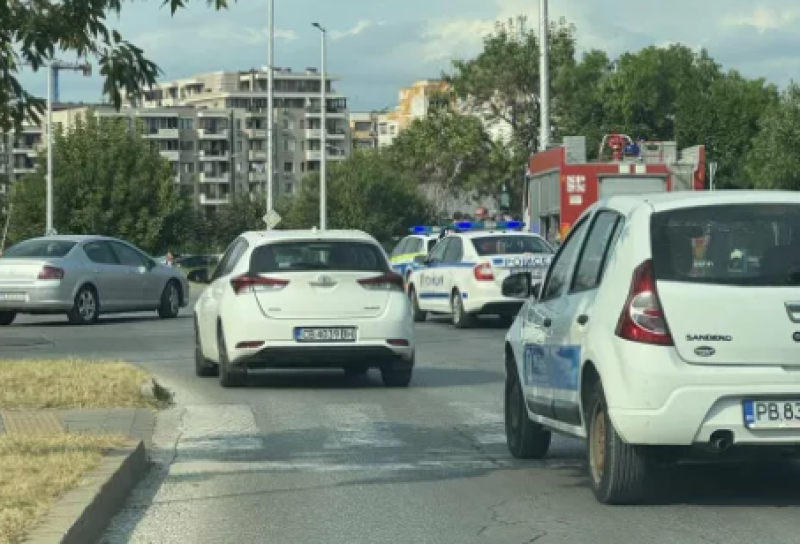 Джип и пожарна се удариха в Тракия