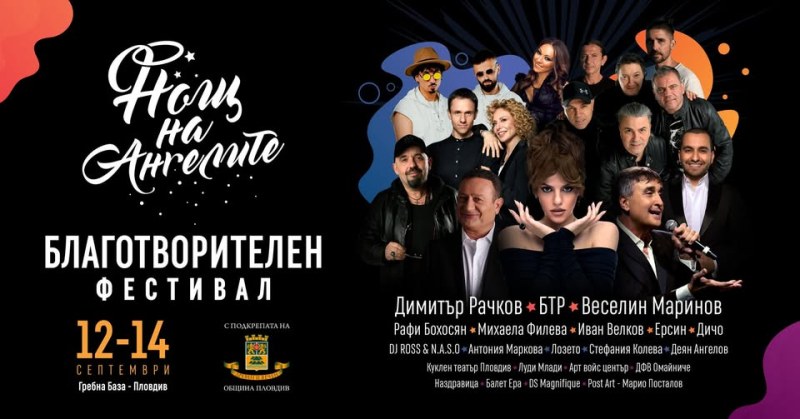 “Нощ на ангелите“ 2025 - три дни благотворителност на Гребната база