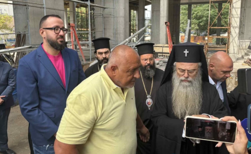 Над 2 млн. лв. са нужни за довършване на новата църква в Тракия, Борисов обеща да ги намерят