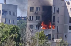 Пожар зад Лаута, гори апартамент