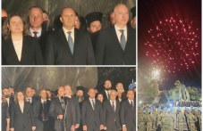 Заря-проверка озари небето над Пловдив за 140-годишнината от Съединението, стотици пяха Химна в един глас (СНИМКИ)