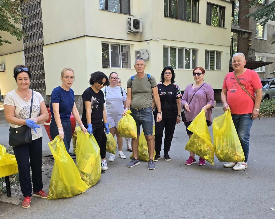 Район „Северен“ се включи активно в националната кампания „Да изчистим България заедно“