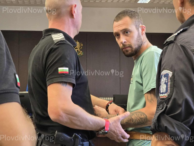Христо, обвинен за убийството в центъра на Пловдив, снимал как пребива жертвата до смърт