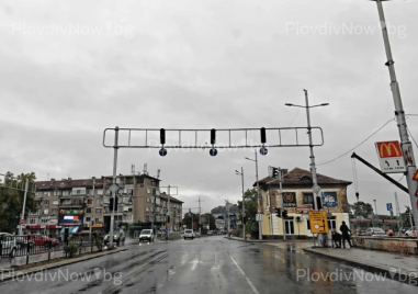 Светофарите на Централна гара в Пловдив също отказаха