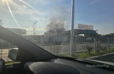 Горящи боклуци и гуми зад КАТ отново обгазиха Кършияха