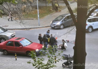 Две катастрофи станаха за минути на натоварена пловдивска улица