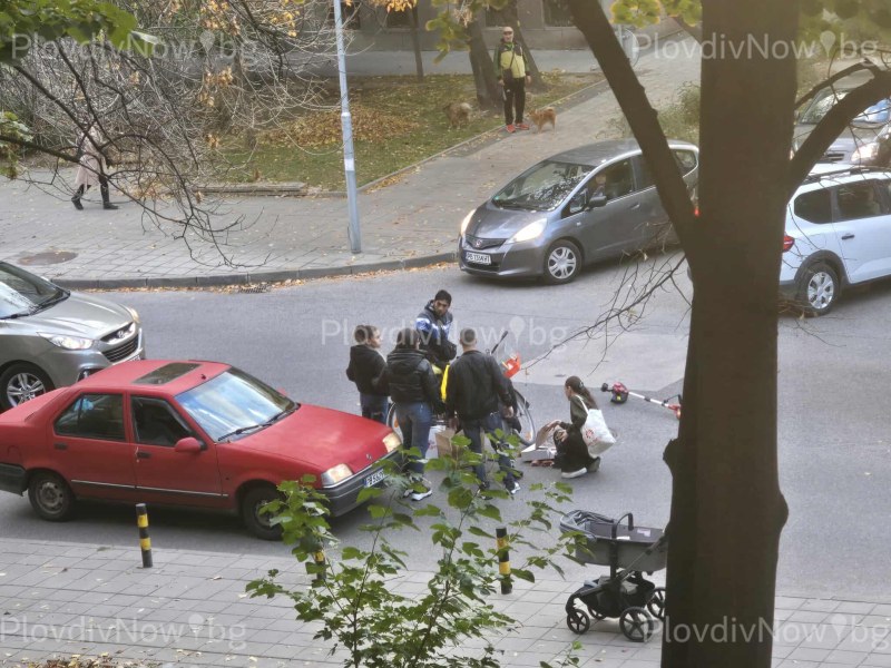 Две катастрофи станаха за минути на натоварена пловдивска улица