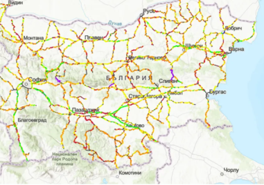 Нова пътна карта разкрива опасните и рискови за шофиране участъци у нас
