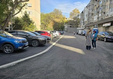 Завършиха основните дейности по изграждането на новия паркинг в район „Северен“