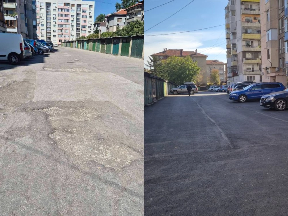 Район “Южен“ е с още едно преобразено междублоково пространство