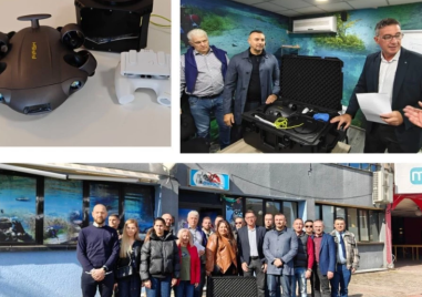 Дарение, което сближава: Пловдив подаде ръка на Охрид с професионален подводен дрон