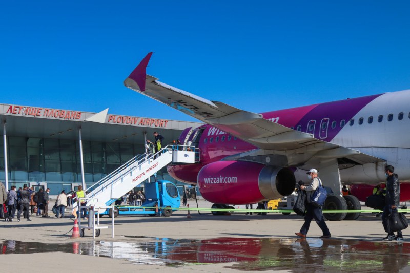 Първият полет по линията Пловдив-Братислава ще бъде посрещнат в събота