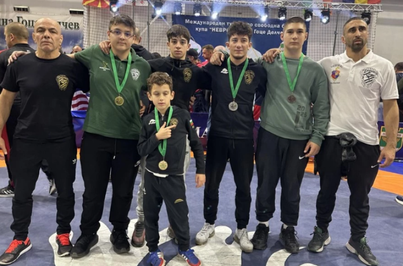 Борците на пловдивския клуб “Тракиец“ с 4 медала от голям международен турнир