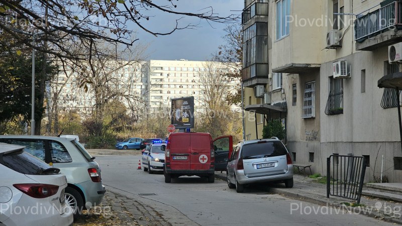 Откриха мъртва жена пред жилищна сграда в Пловдив