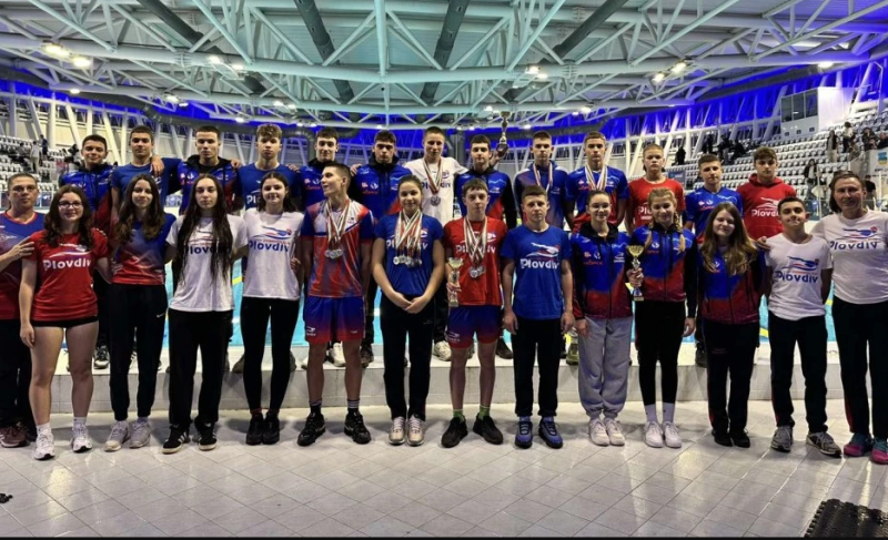 33 медала и 7 рекорда за плувците на Пловдив 2019 на Държавното първенство