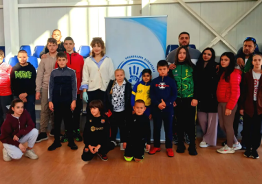 Малките шампиони по карате се включиха в кампанията “Заедно срещу диабета“ в Община Марица